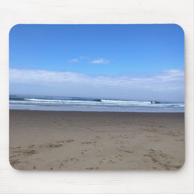 Straßenende, Lincoln City, Oregon Mousepad (Vorne)