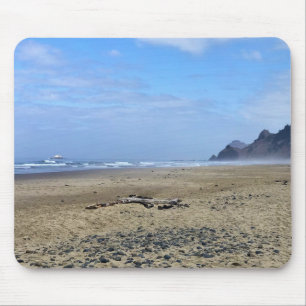 Straßenende, Lincoln City, Oregon Mousepad