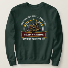 Straßenfahrer Semi Truck Sweatshirt