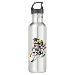 Straßenfahrrad Edelstahlflasche