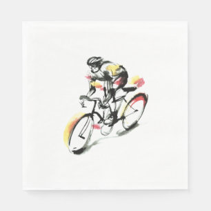Straßenfahrrad Serviette
