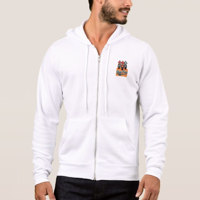 Straßenfahrt Hoodie (Vorderseite)