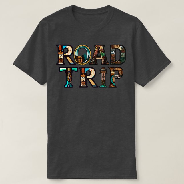 Straßenfahrt T-Shirt (Design vorne)