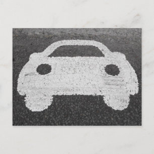 Straßenfahrzeug Postkarte