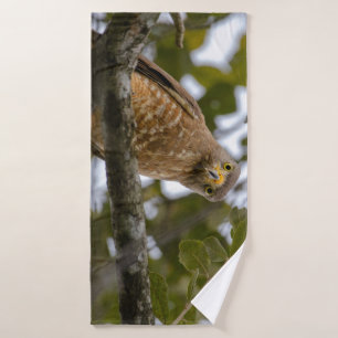 Straßenfalken, Vogelfotografie Badhandtuch Set