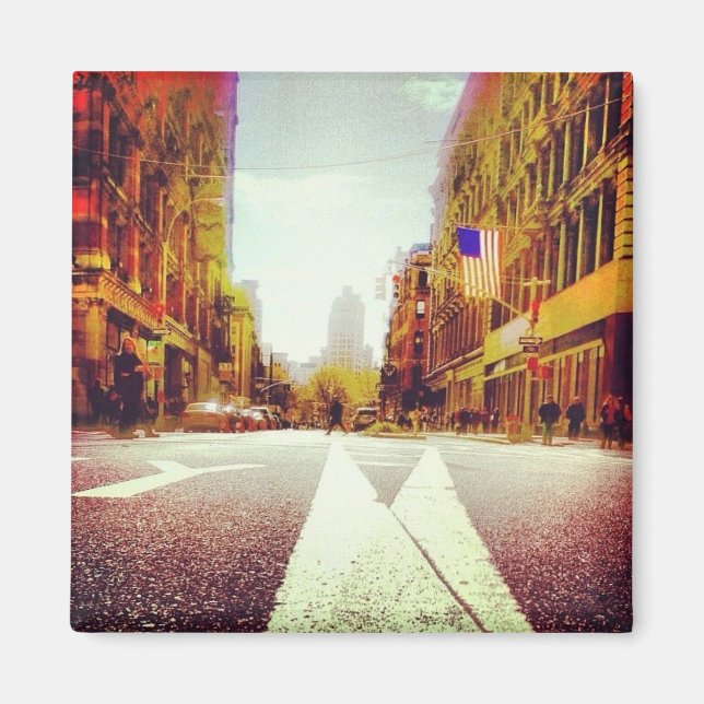 Straßengabel Magnet (Vorne)