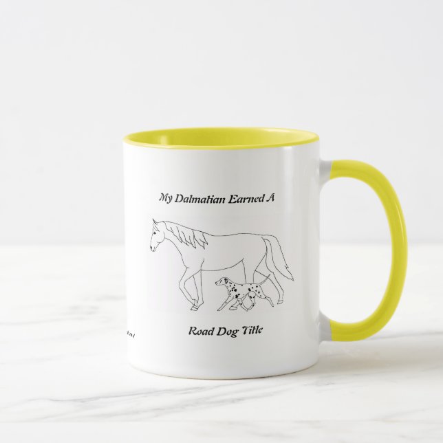 Straßenhundbezeichnung Tasse (Rechts)