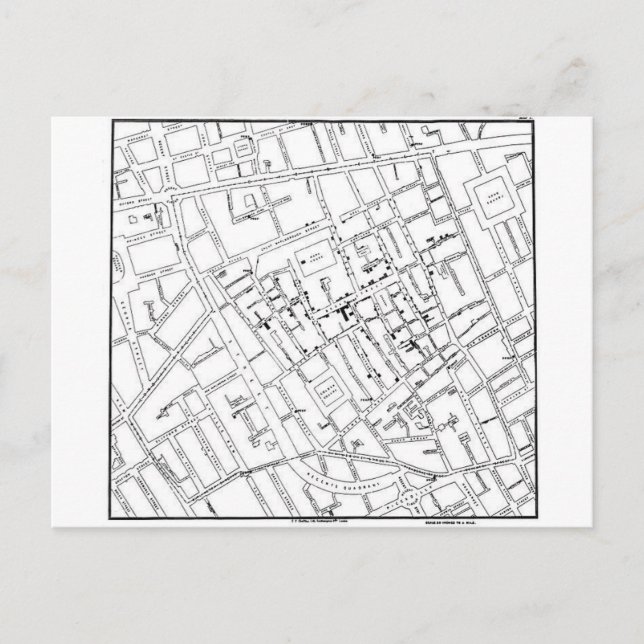 STRASSENKARTE POSTKARTE (Vorderseite)