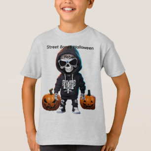 Straßenknochen: Halloween-Rebell T-Shirt