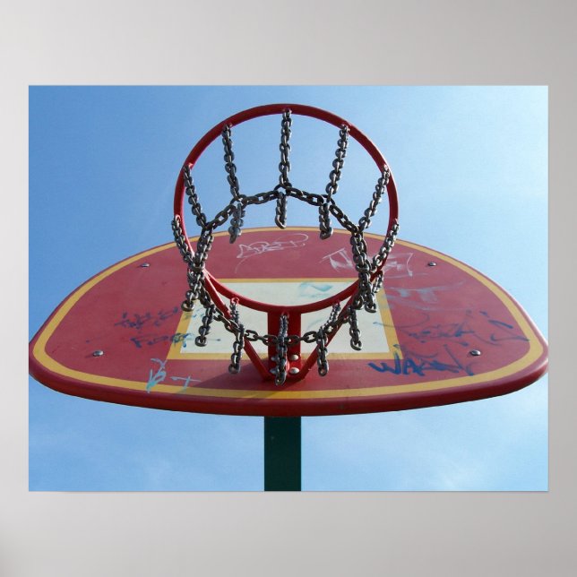 Straßenkorb drucken poster (Vorne)