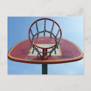 Straßenkorb Postkarte