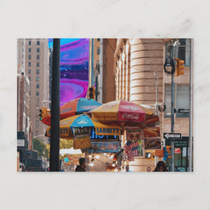 Straßenkost Postkarte