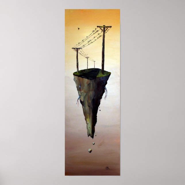 Straßenkreuzung Poster (Vorne)