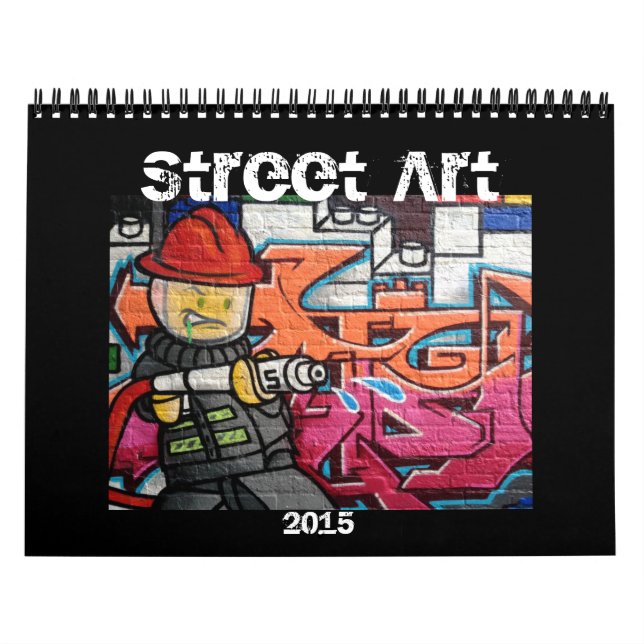 Straßenkunst 2015 kalender (Titelbild)
