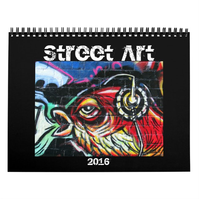 Straßenkunst 2016 kalender (Titelbild)