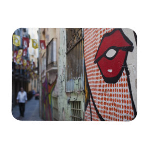 Straßenkunst in der Calle de la Libertad Magnet
