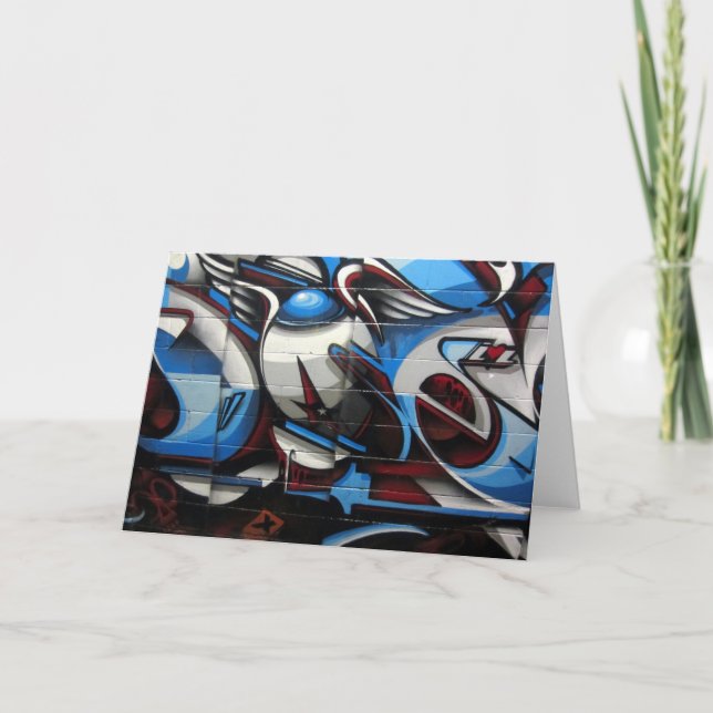 Straßenkunst Karte (Vorderseite)