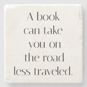 Straßenlahmerer Untersetzer aus Marmorstein