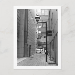 Straßenlaternen in Tokio: Ginza Postkarte