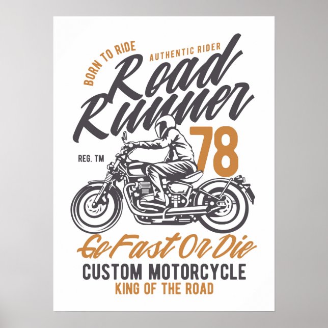 Straßenläufer 78 poster (Vorne)