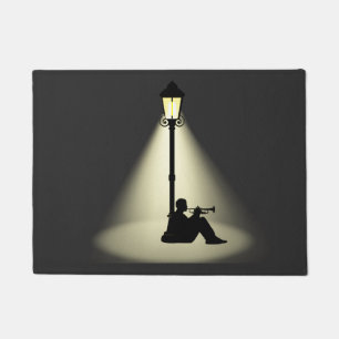Straßenlichter Fußmatte