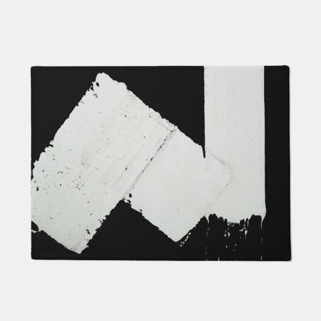 Straßenmarkierungslinien - Cool - Spaß Fußmatte (Vorderseite)