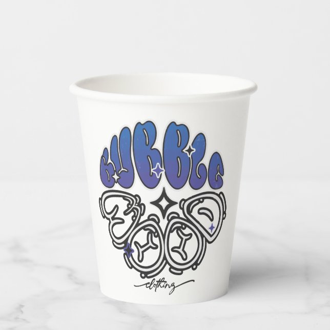 Straßenmodus Pappbecher (Vorderseite)