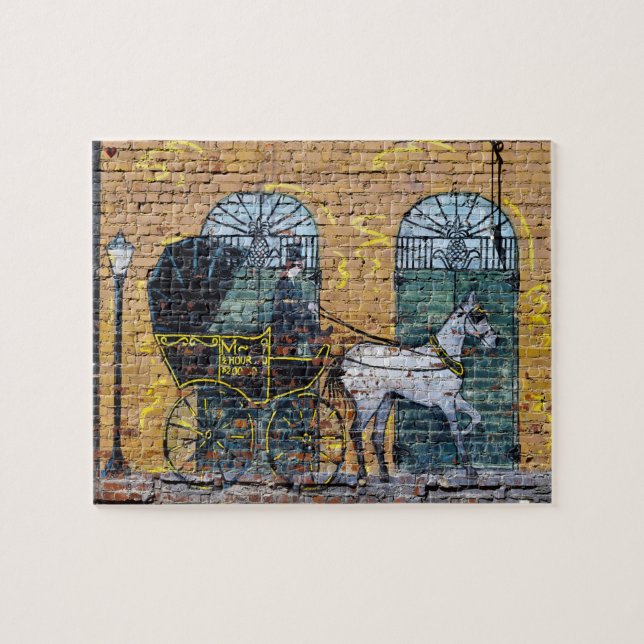 Straßenmural Tennessee Puzzle (Horizontal)