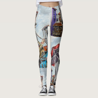 Straßenorgelspieler Leggings