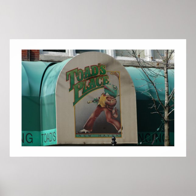 Straßenplatz Poster (Vorne)