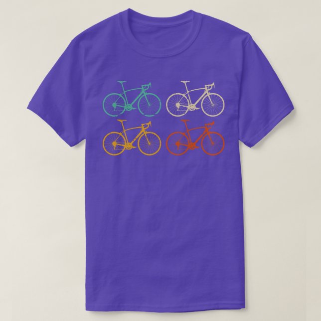 Straßenrad-Radfahren T-Shirt (Design vorne)