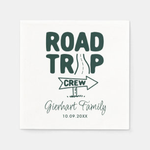 Straßenreisefamilie Swag Custom Serviette