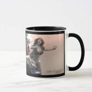 Straßenreparatur Tasse