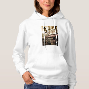 Straßenrestaurant, Paris, Frankreich Hoodie