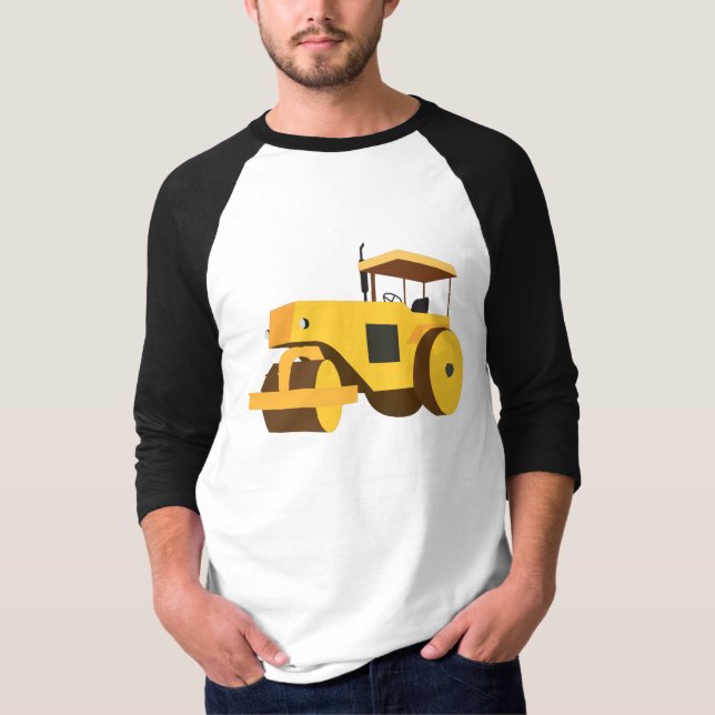 Straßenrollenkompaktor T-Shirt (Vorderseite)