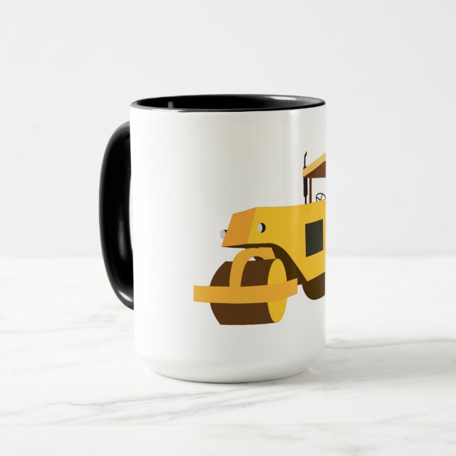 Straßenrollenkompaktor Tasse (Vorderseite Links)