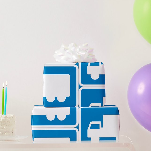 Straßenschild Geschenkpapier (Von Creator hochgeladen)