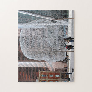 Straßenskulptur Calgary. Puzzle