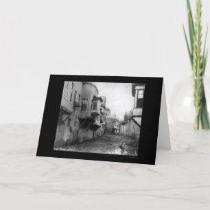 Straßenszene in Damaskus, Syrien 1895 Karte