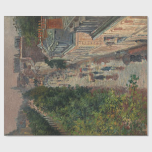 Straßenszene in Paris, Frankreich (von Maximilien Geschenkpapier