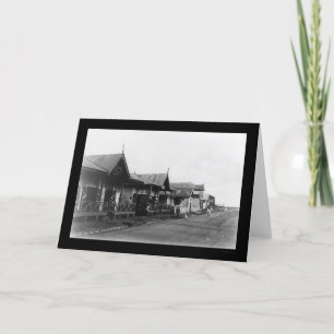 Straßenszene Nairobi Kenia 1908 Karte