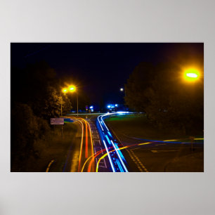 Straßenverkehr Poster