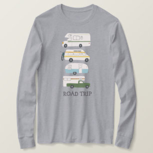 STRASSENVERKEHRSVERKEHR Campervan vanlife RV Anhä T-Shirt