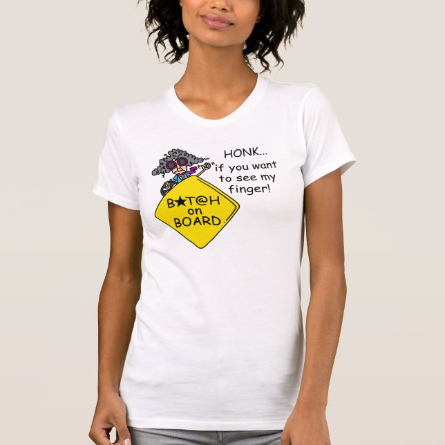 Straßenwut Humor T-Shirt (Vorderseite)