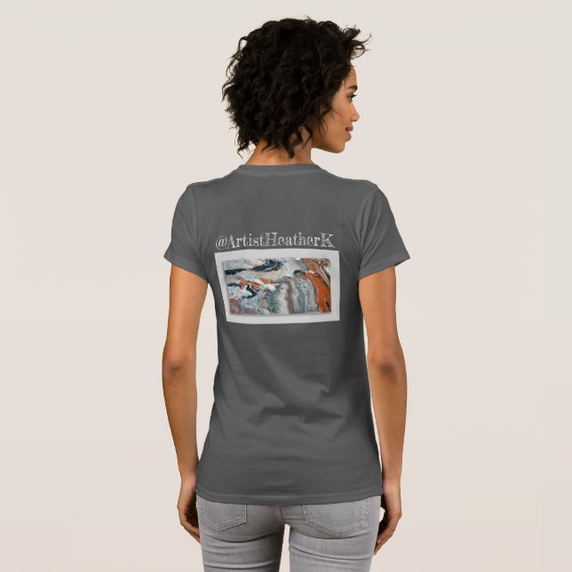 strata american apparel womans shirt (schneide fit (Schwarz voll)