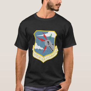 Strategic Air Comd Sac Kold War Grunge T-Shirt