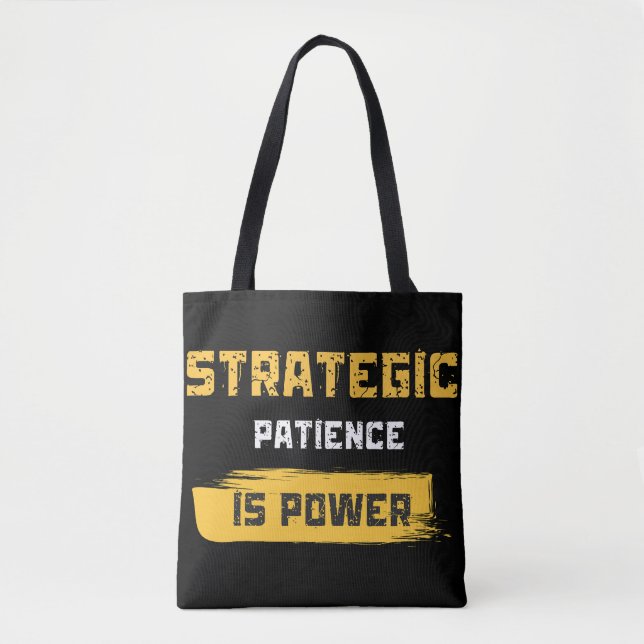 strategic patience is power. philosophical quotes (Vorderseite)