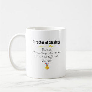 Strategiechef Kaffeetasse