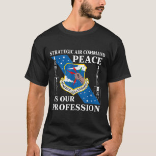 Strategische Luftkommando Usaa Kalter Krieg Friede T-Shirt