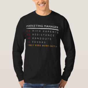 Strategische Strategie und Täuschung: Funny Market T-Shirt